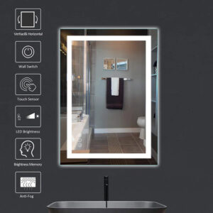 Amorho LED Bathroom Mirror